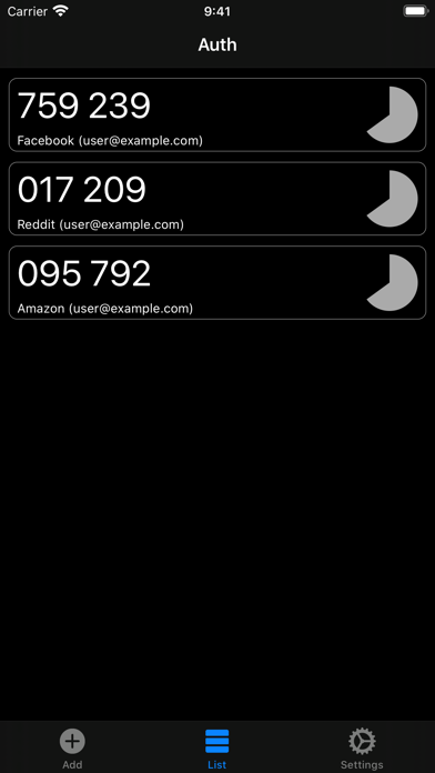 Screenshot #1 pour Auth