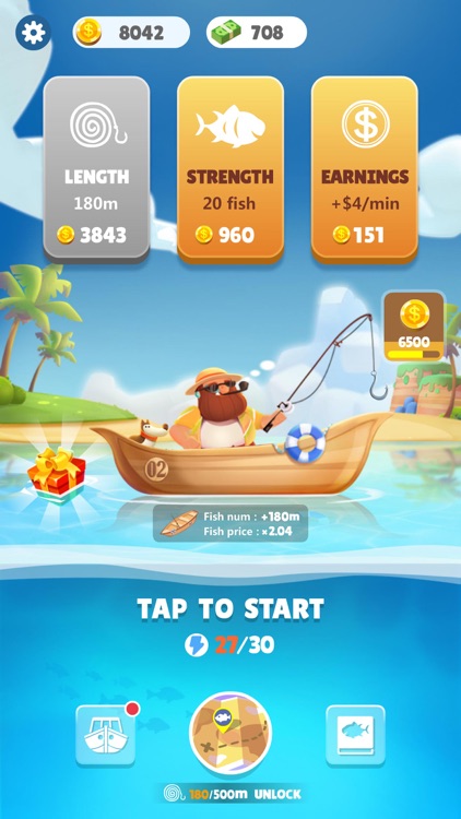 Fishing journey