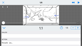 Storyboard Animator screenshot