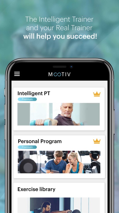 Mootiv - Personal Trainer Screenshot