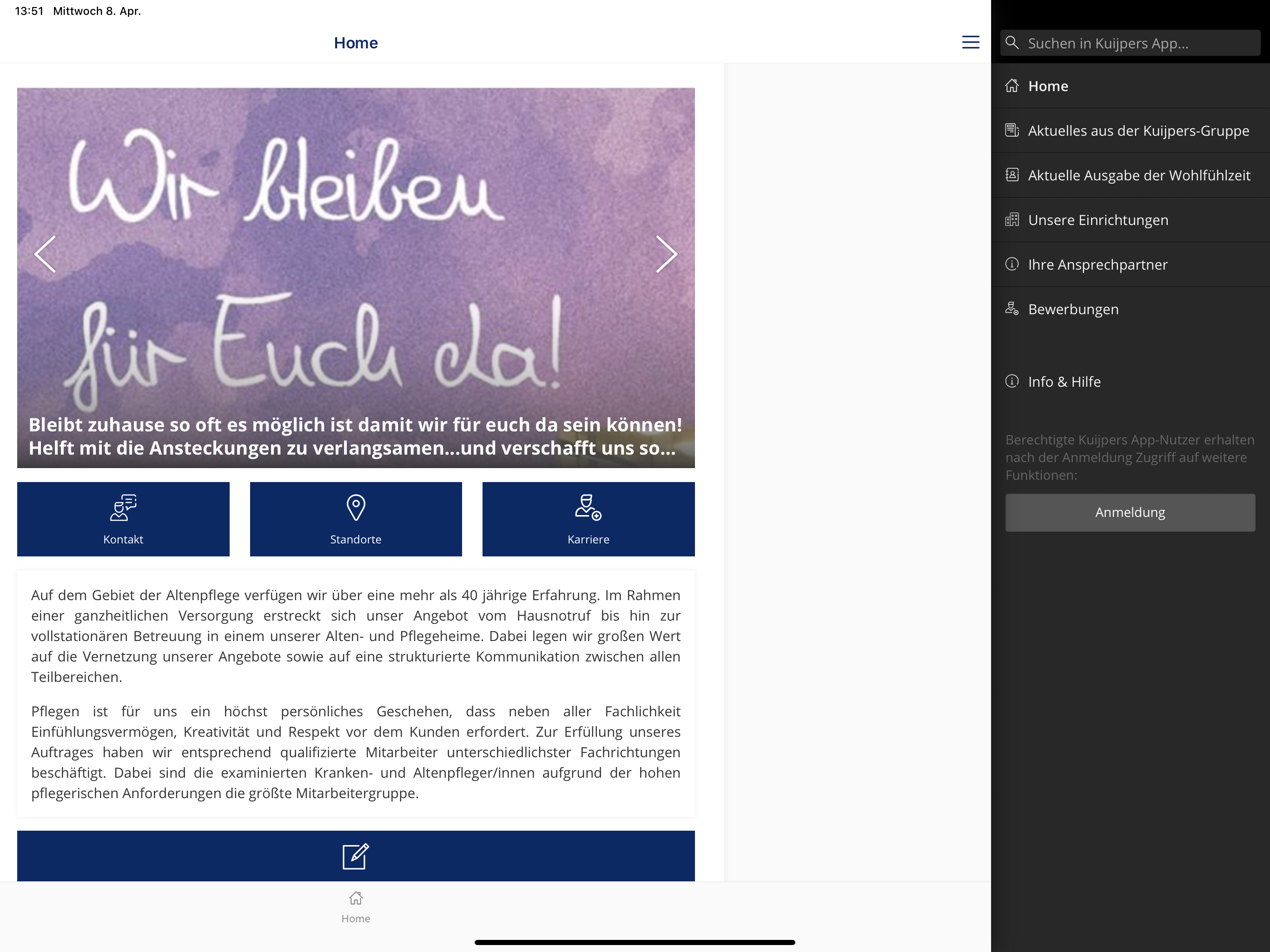Beruf mit Sinn App