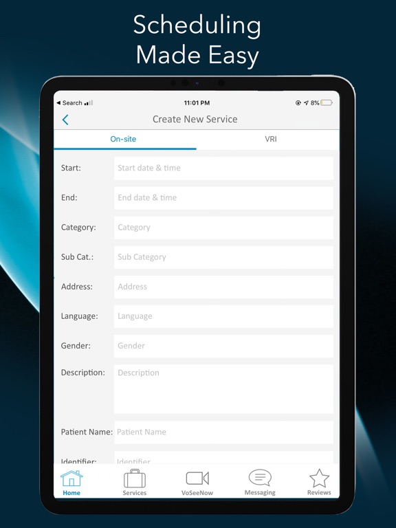 Screenshot #5 pour VoSee: ASL Interpreter Service