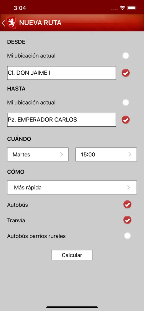 Zaragoza Routes