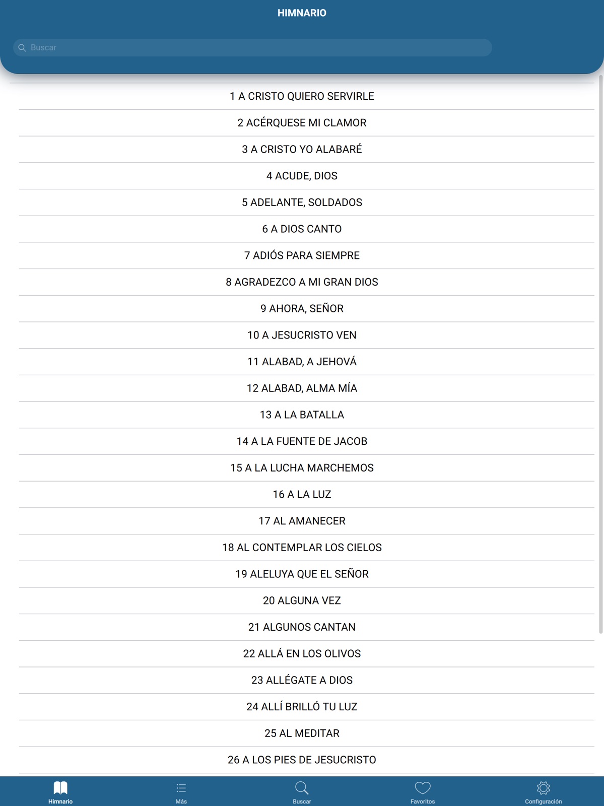 Himnario Lldm Inglés - Español ipad screenshot 1