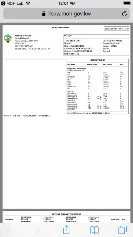MOH LAB