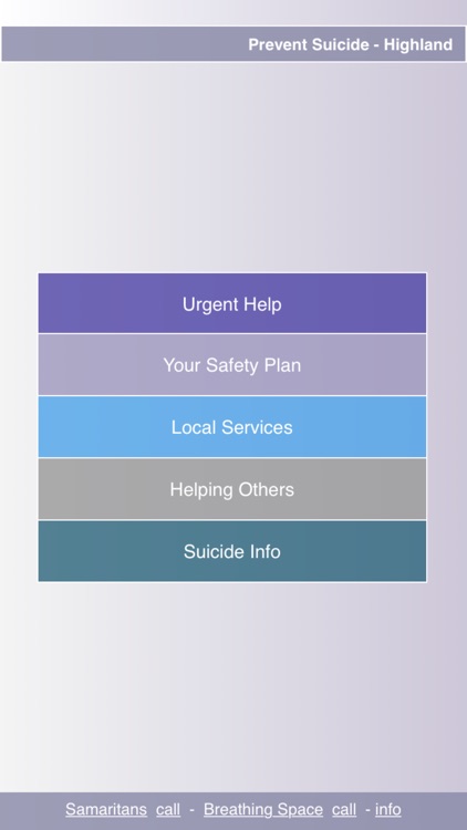 Prevent Suicide - Highland