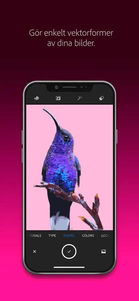 Adobe Capture: Ps, Ai-verktyg