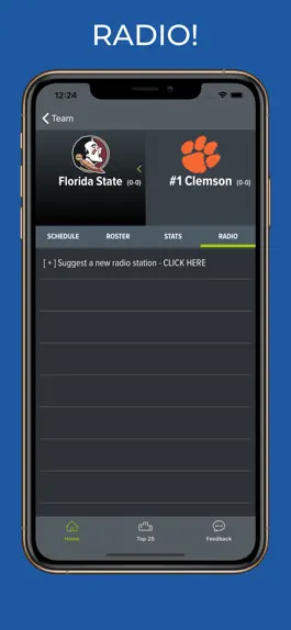 Game screenshot FSU Football Schedules apk