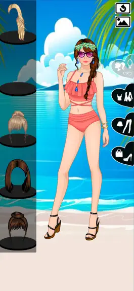 Game screenshot Beat the sun dress up game apk