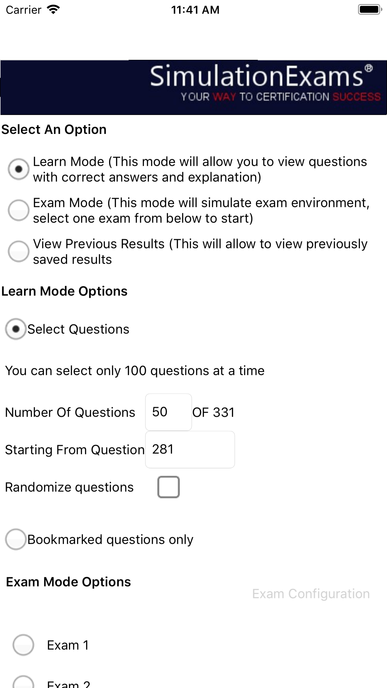 Aplus Core 2 Exam Sim