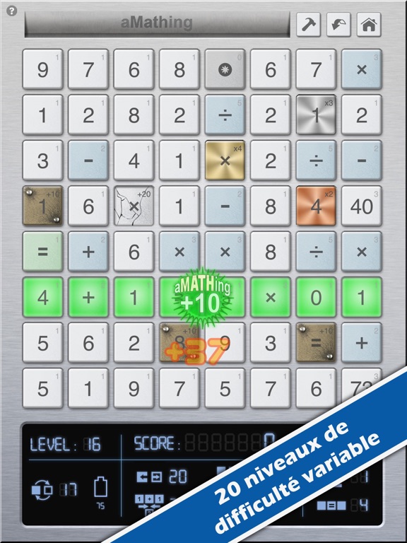 Screenshot #4 pour aMathing Lite