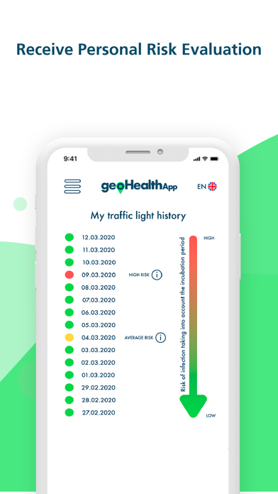 geoHealthApp Covid19 Tracker screenshot 4