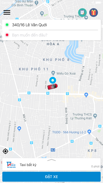 Screenshot #2 pour Taxi Thanh Tuyền