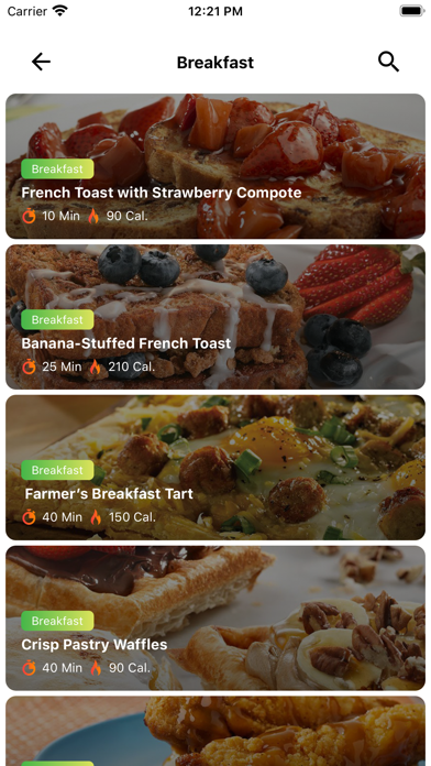 Screenshot #2 pour World Recipes - healthy food
