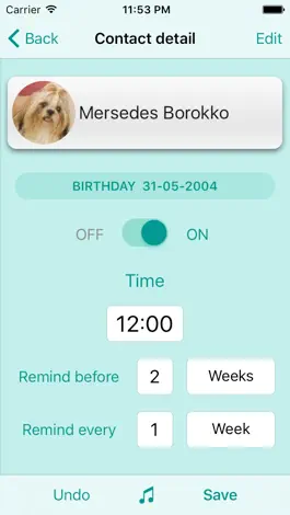 Game screenshot Birthdays & important dates hack