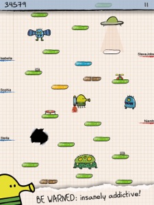 Doodle Jump HD: Insanely Good! screenshot #1 for iPad