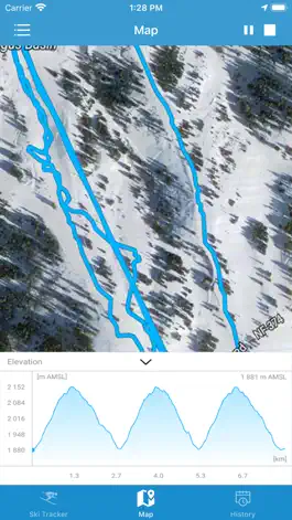 Game screenshot EXA Ski Tracker apk