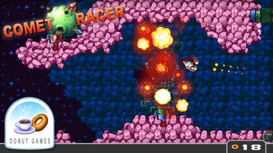 #2. Comet Racer (iOS) 由: Donut Games