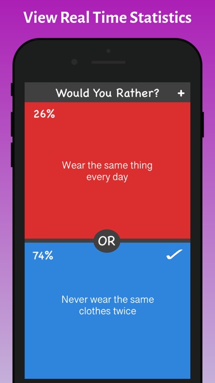 What Would You Choose? Rather