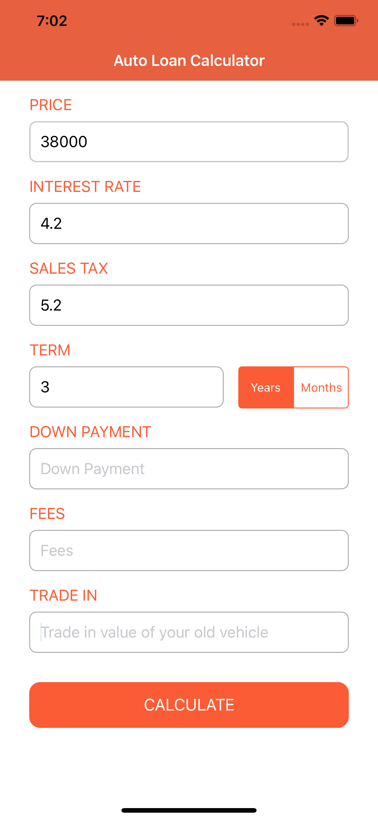 Auto Loan Calculator: Car Loan