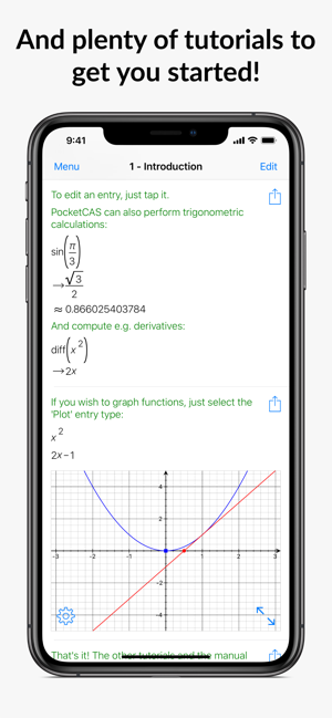 ‎Mathematics with PocketCAS Pro Screenshot