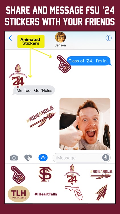 FSU Class of '24 Stickers