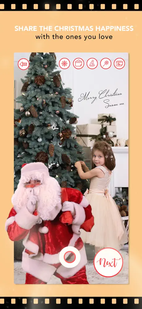 Votre vidéo avec le Père Noël