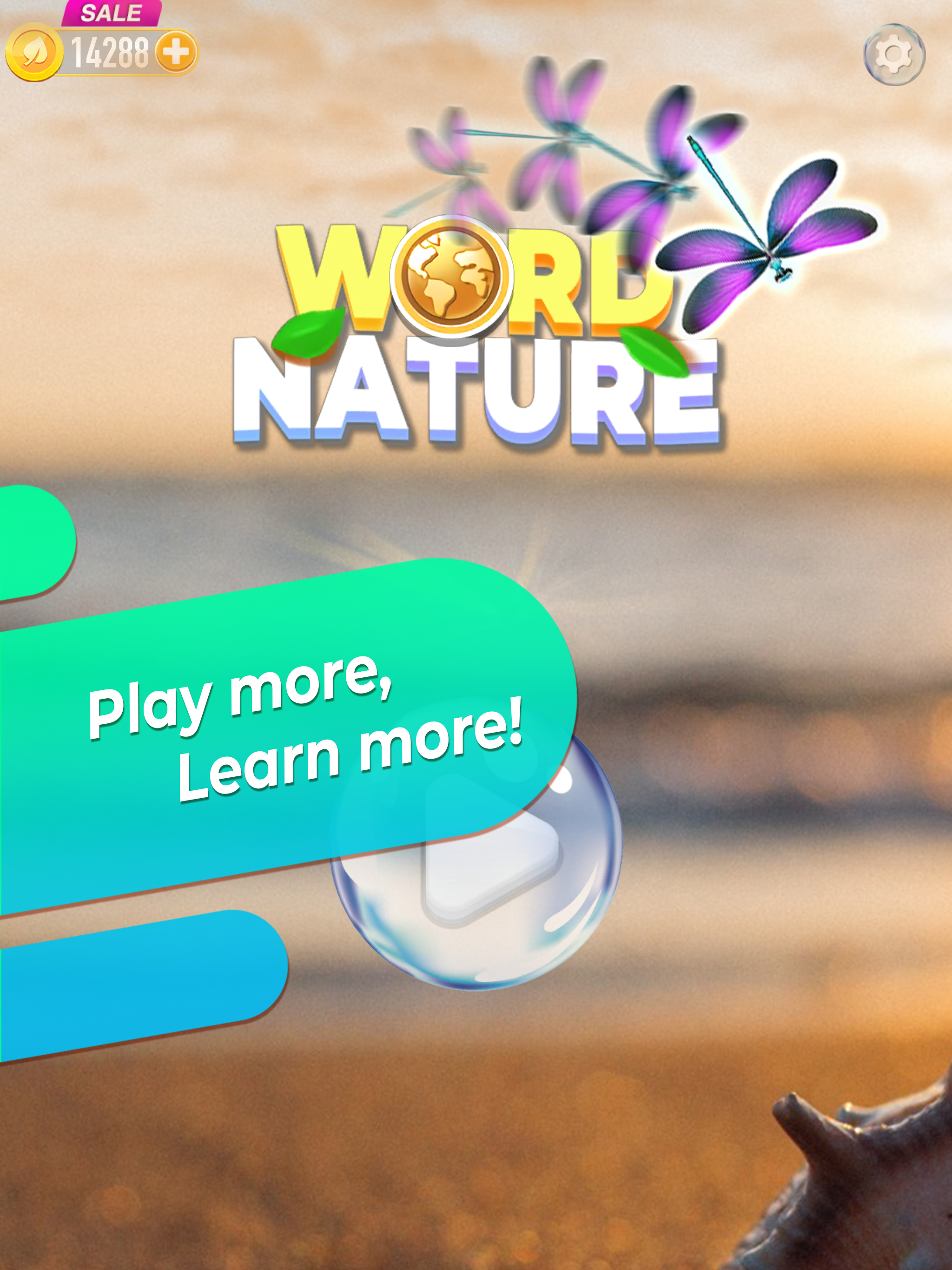 Word Nature - Water Relax screenshot 9