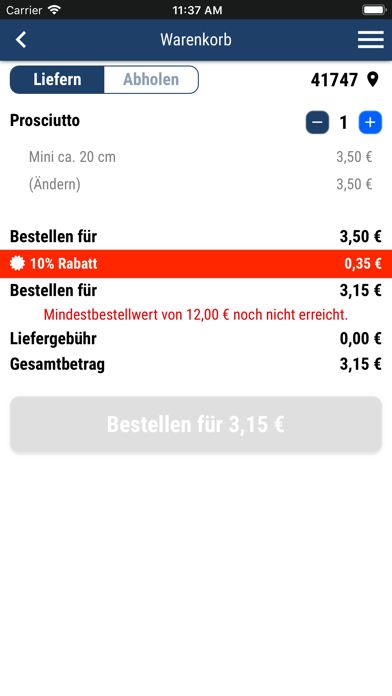 Screenshot #2 pour Pizza Bozz