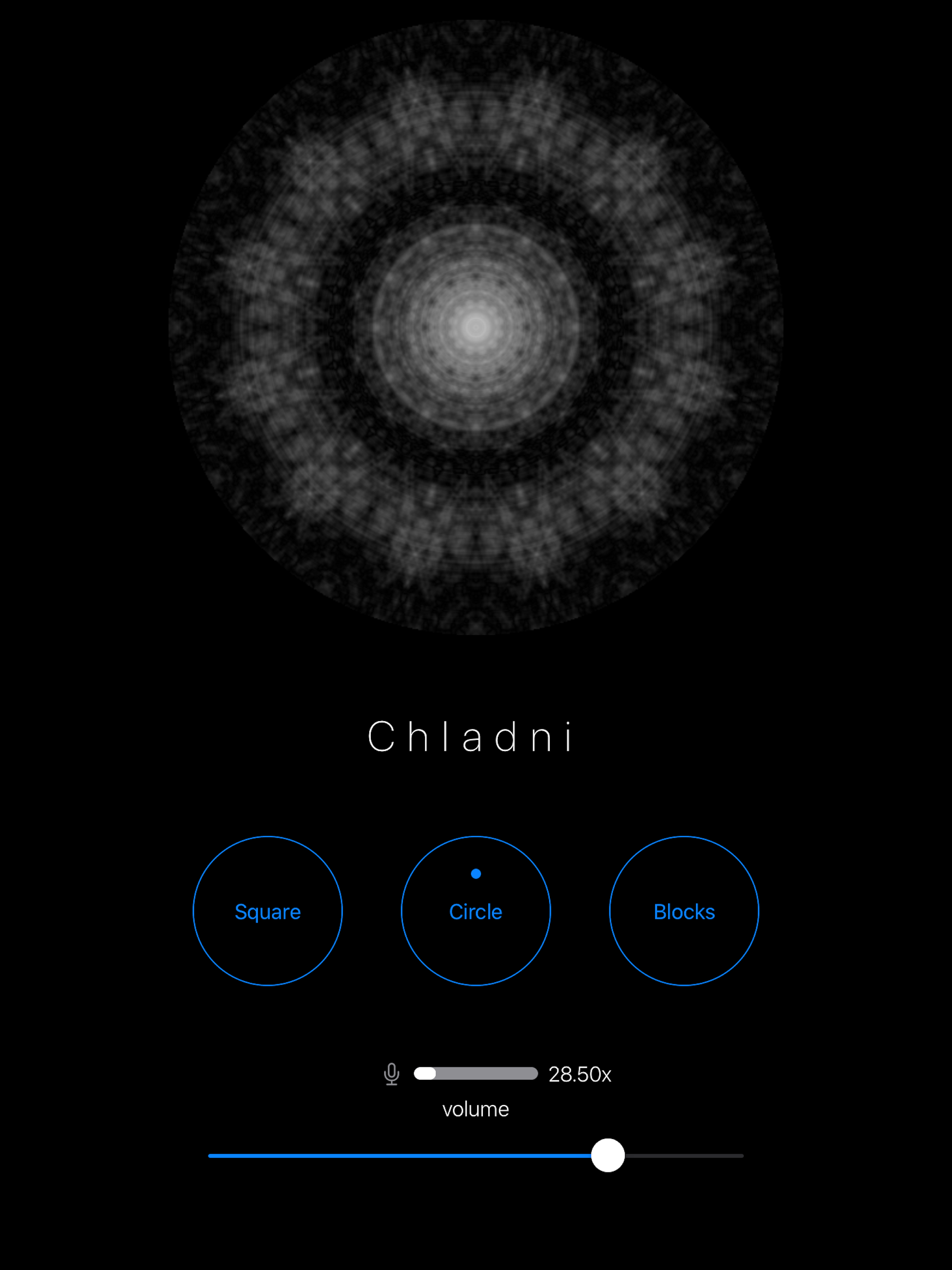 Chladni Screen