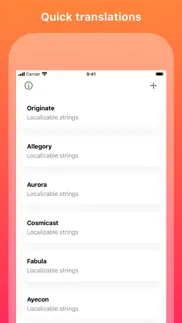 locale: app translations iphone screenshot 1