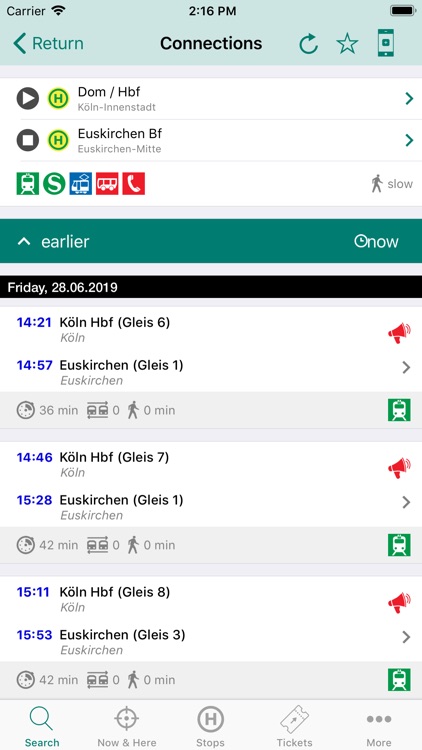 VRS Auskunft