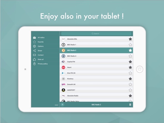 Screenshot #4 pour Radio UK FM Stations