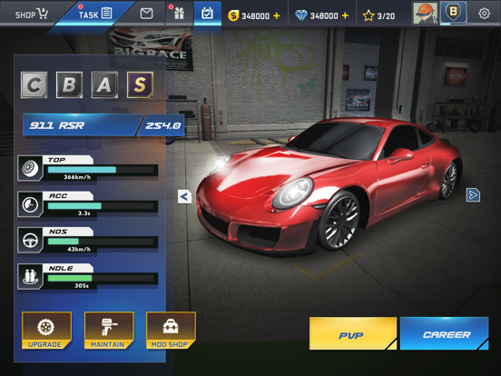 Screenshot #6 pour Street Racing HD