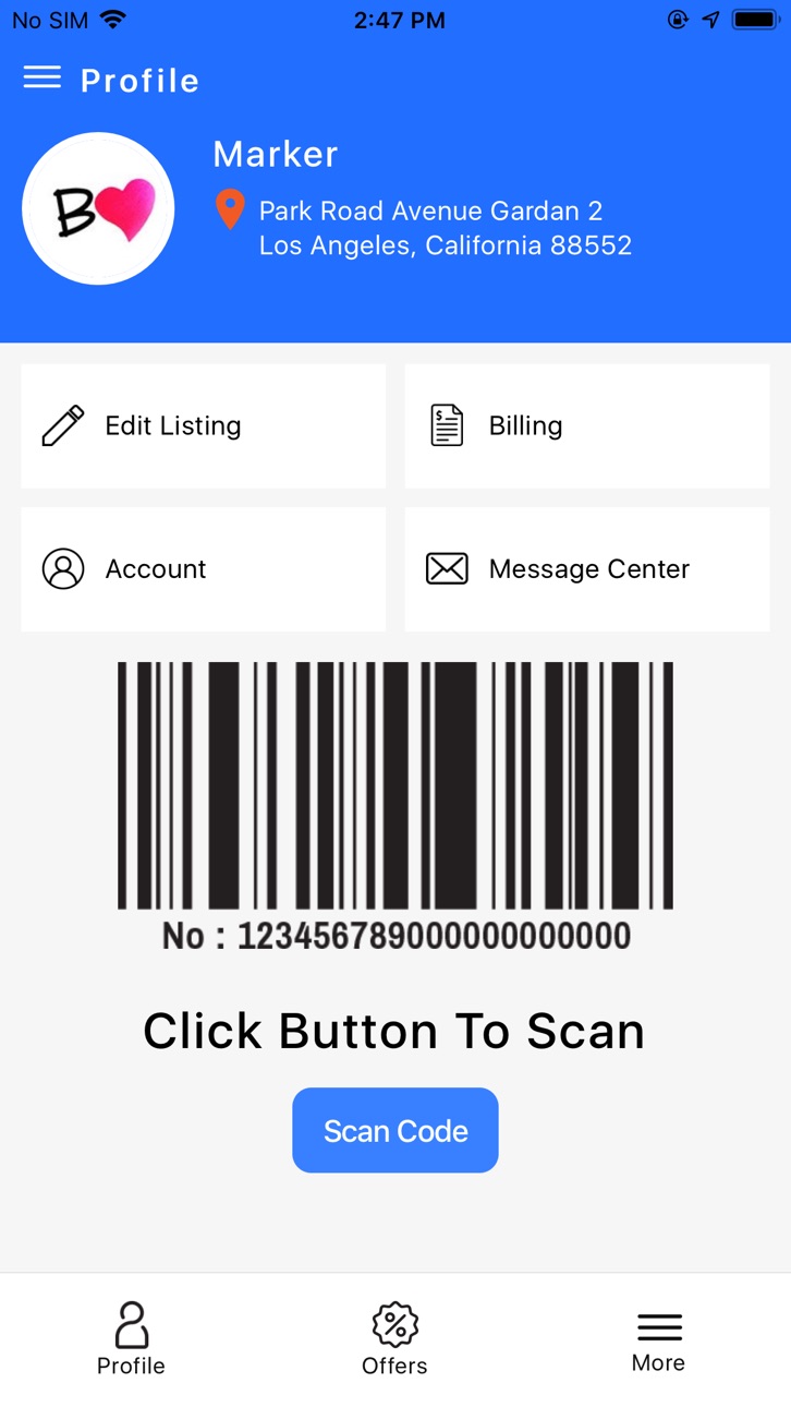 iPhone screenshot