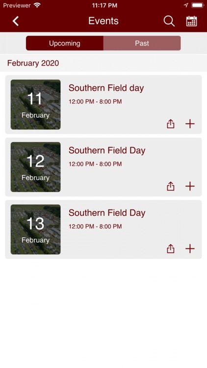Southern Field Days