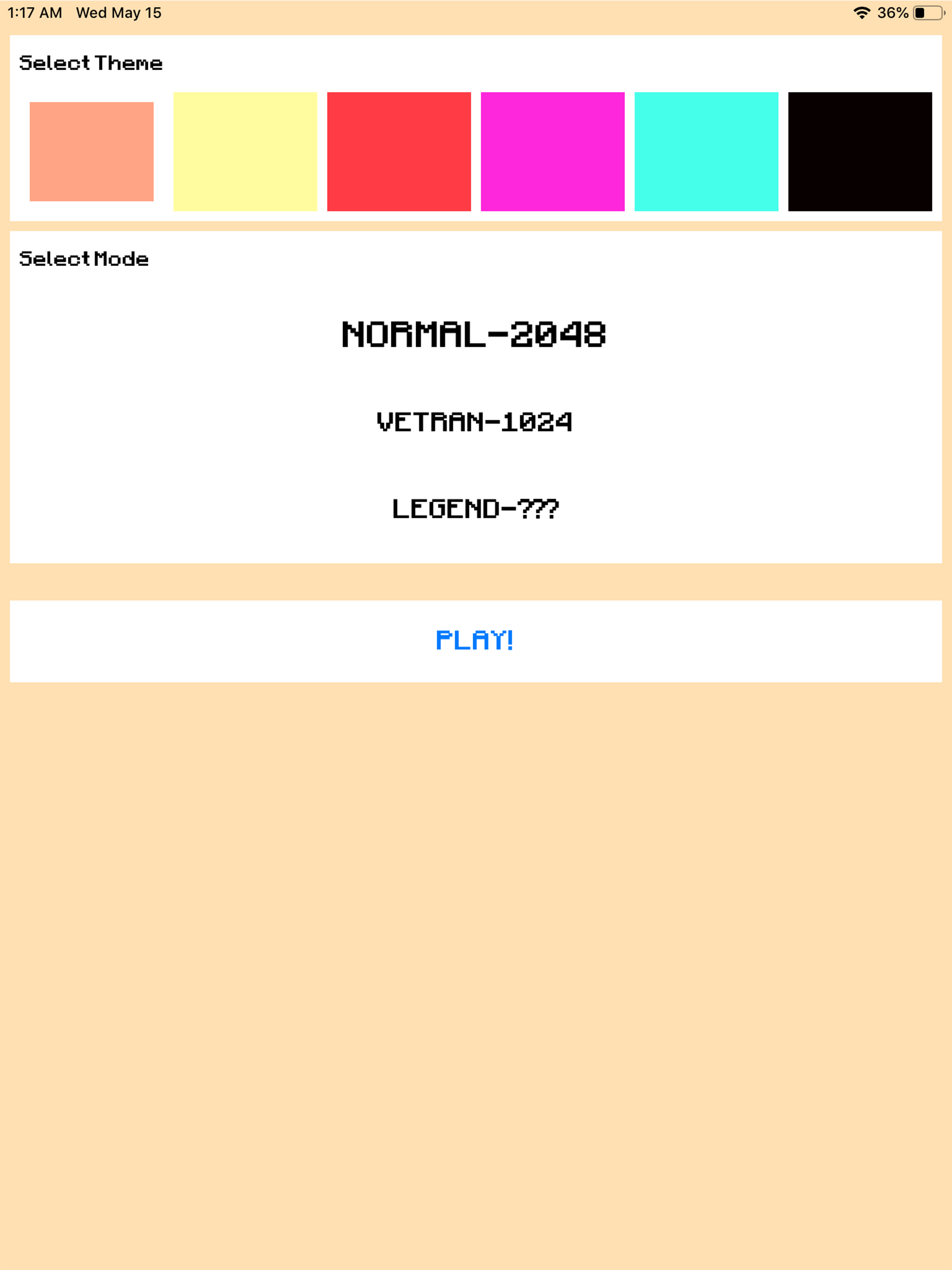 8bit 2048 screenshot 5