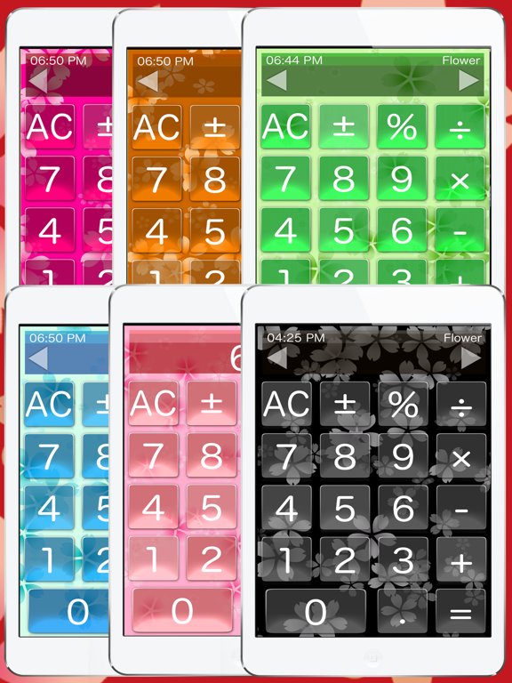 Calculator Flower+ iPad screenshot 3 - Utilities app