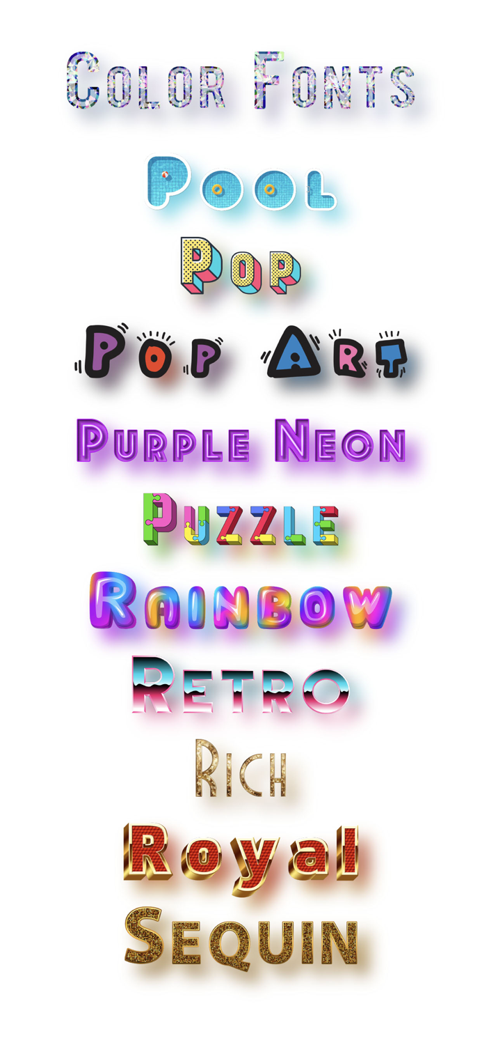 Fonts and Text on Photo - Fonts8