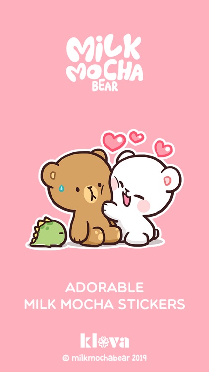 Adorable Milk Mocha Stickers