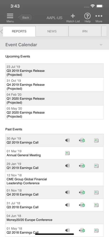 FactSet 2.0 (legacy)