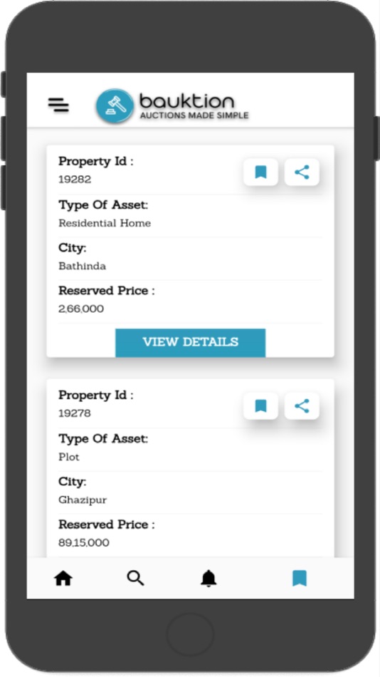 #5. bauktion (iOS) 由: ALGOOCEAN TECHNOLOGIES PRIVATE LIMITED