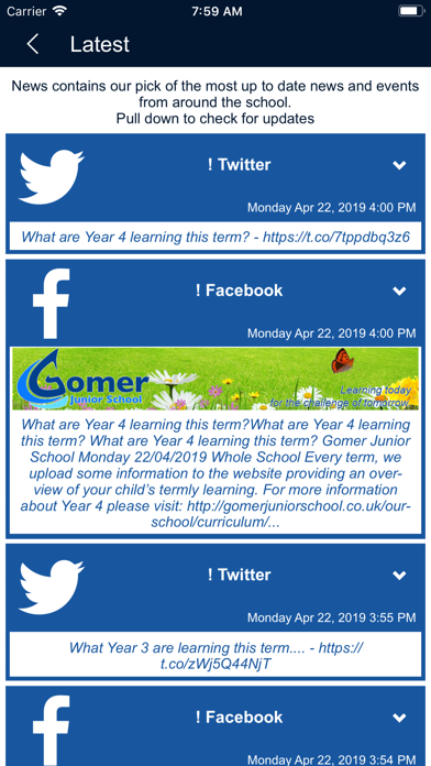 Screenshot #3 pour Gomer Junior School