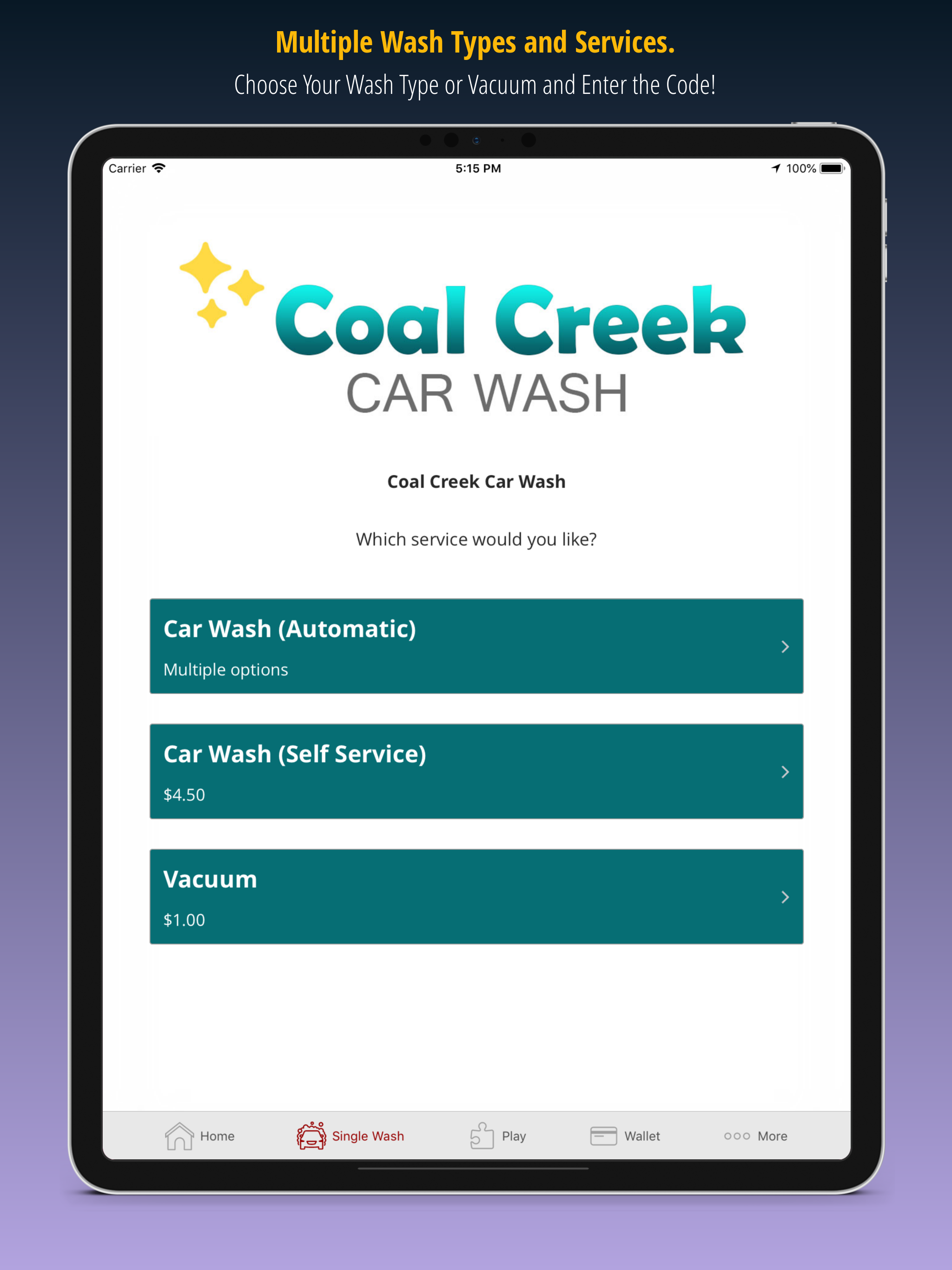 Coal Creek Car Wash