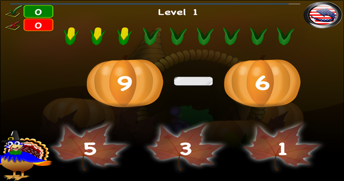 Thanksgiving Games Math Lite