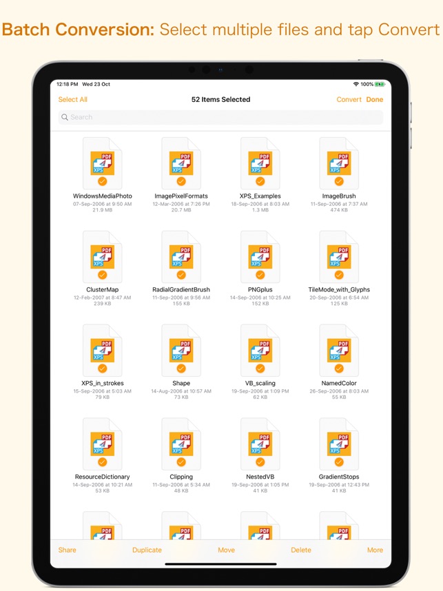 XPS-to-PDF on the App Store - Main Image