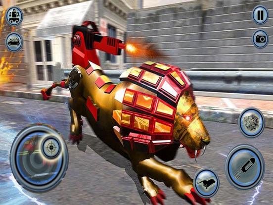 Screenshot #6 pour Ultimate Lion Robot Car