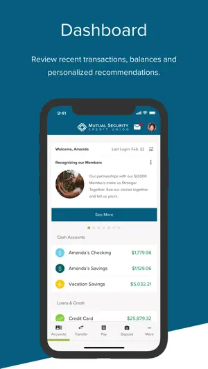 MSCU Mobile screenshot 2