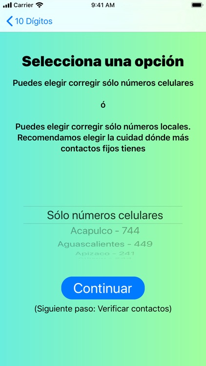 10 dígitos
