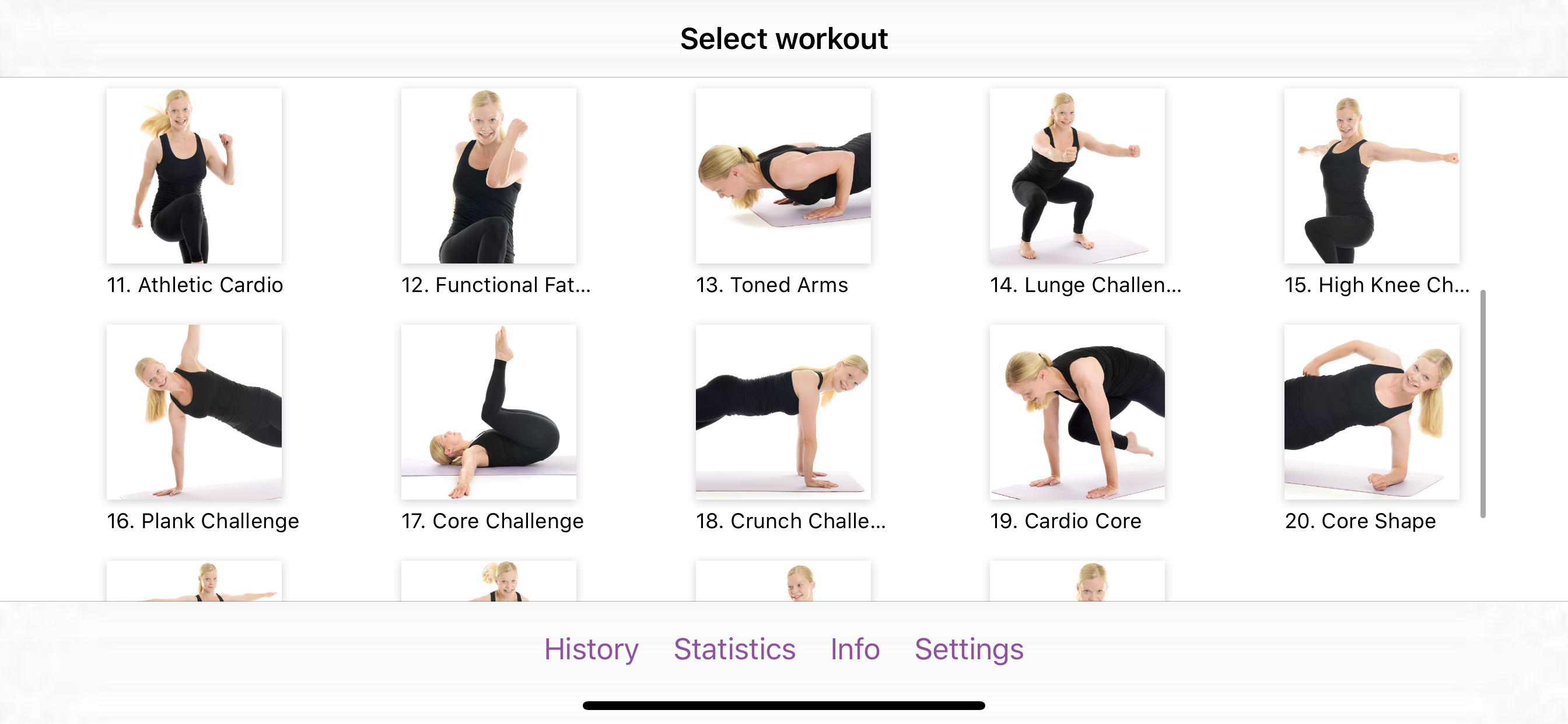 Body weight workouts screenshot 8